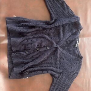 Brandy Melville Black Button Down Shirt